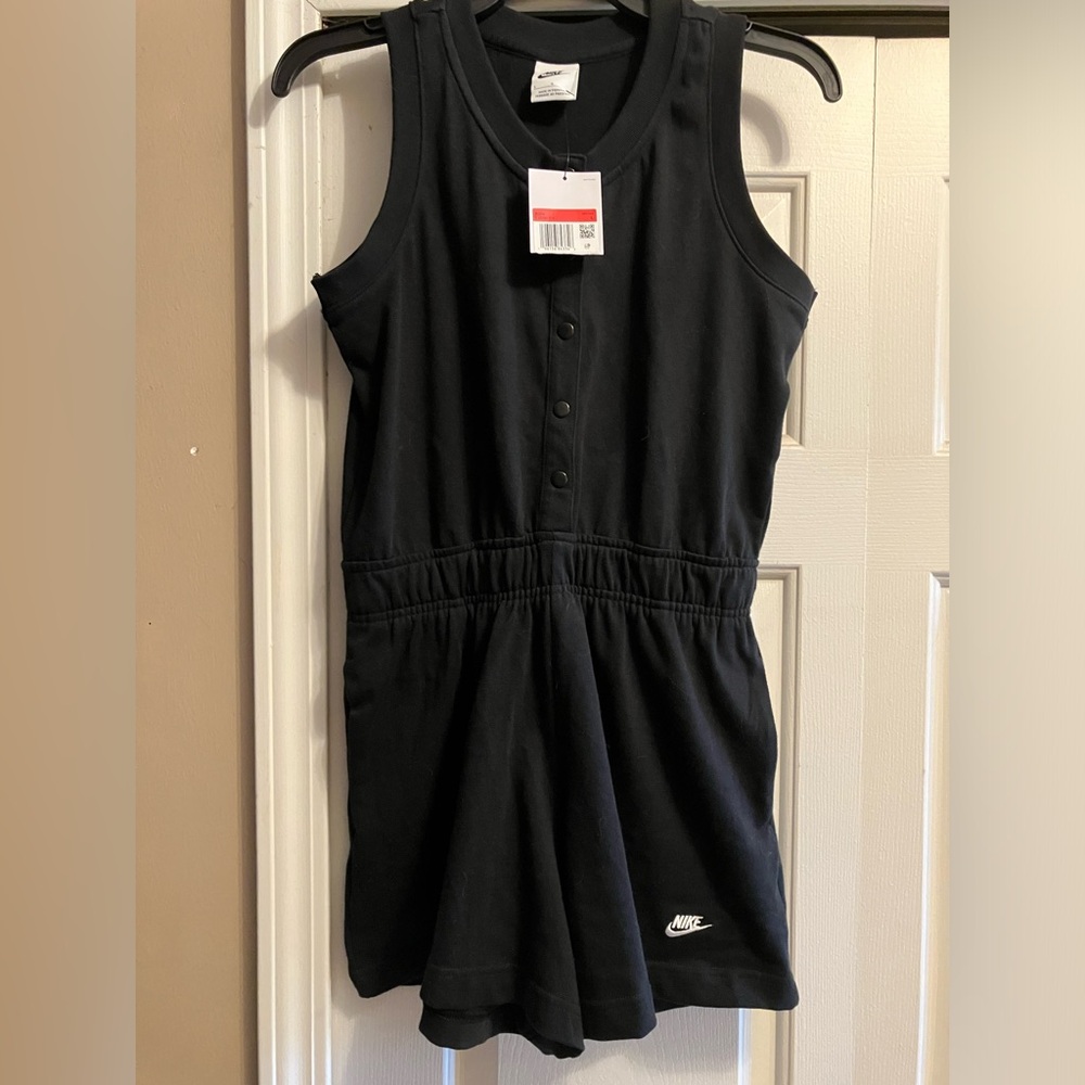 Nike button up romper